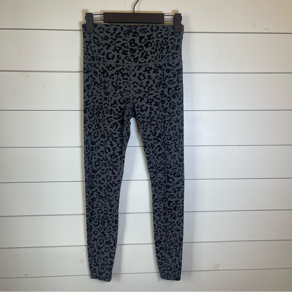 Athleta elation ultra high rise tights Leopard Print Leggings women’s size‎ XS